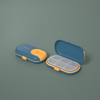 Portable Pill Box Small Packaging Travel Storage