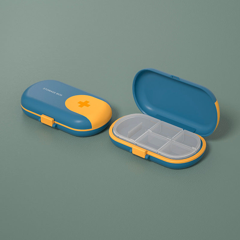 Portable Pill Box Small Packaging Travel Storage