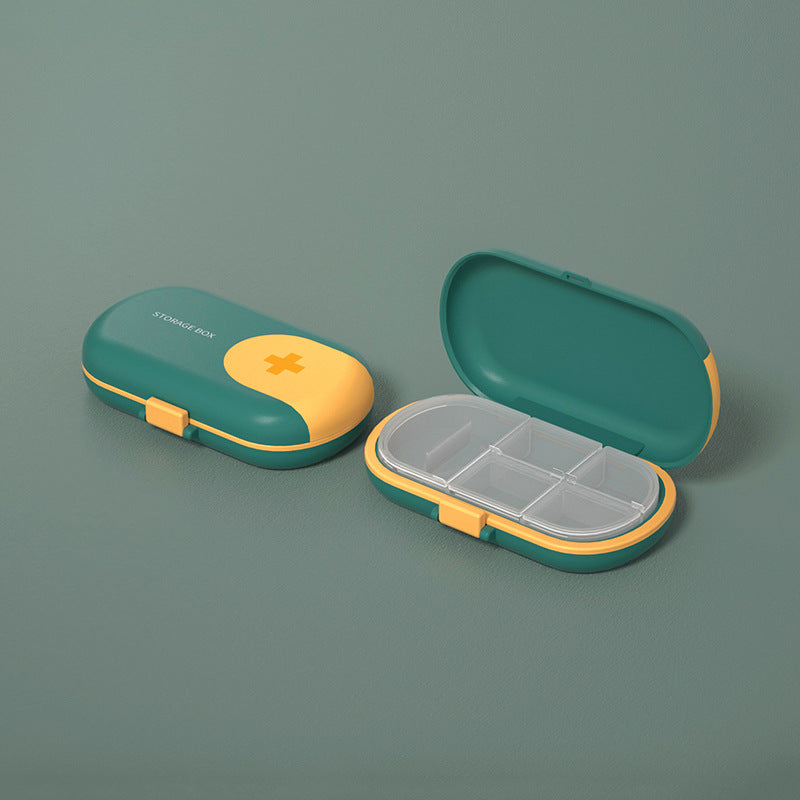 Portable Pill Box Small Packaging Travel Storage